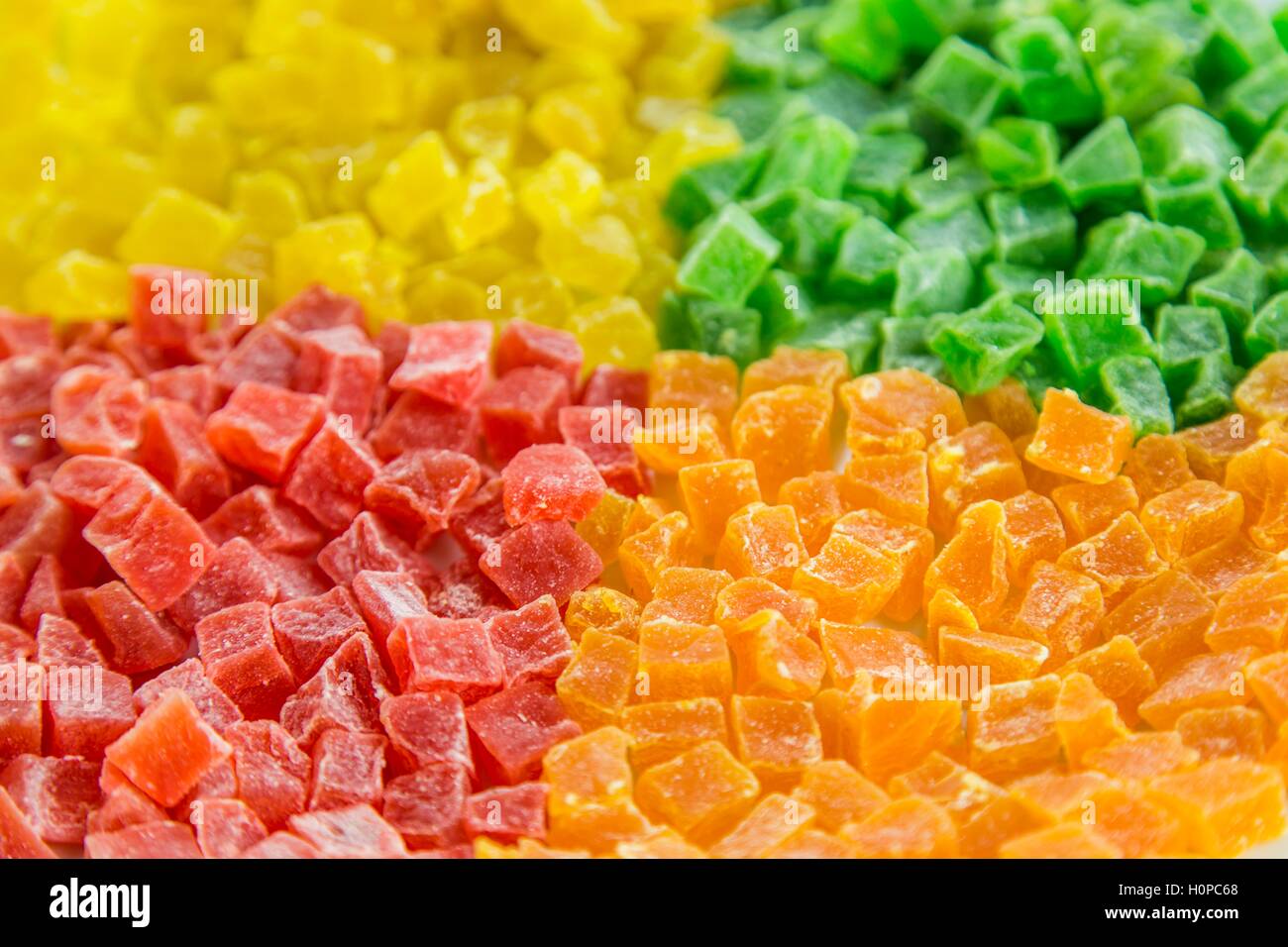 Dried pineapple, candied fruits Stock Photo Alamy