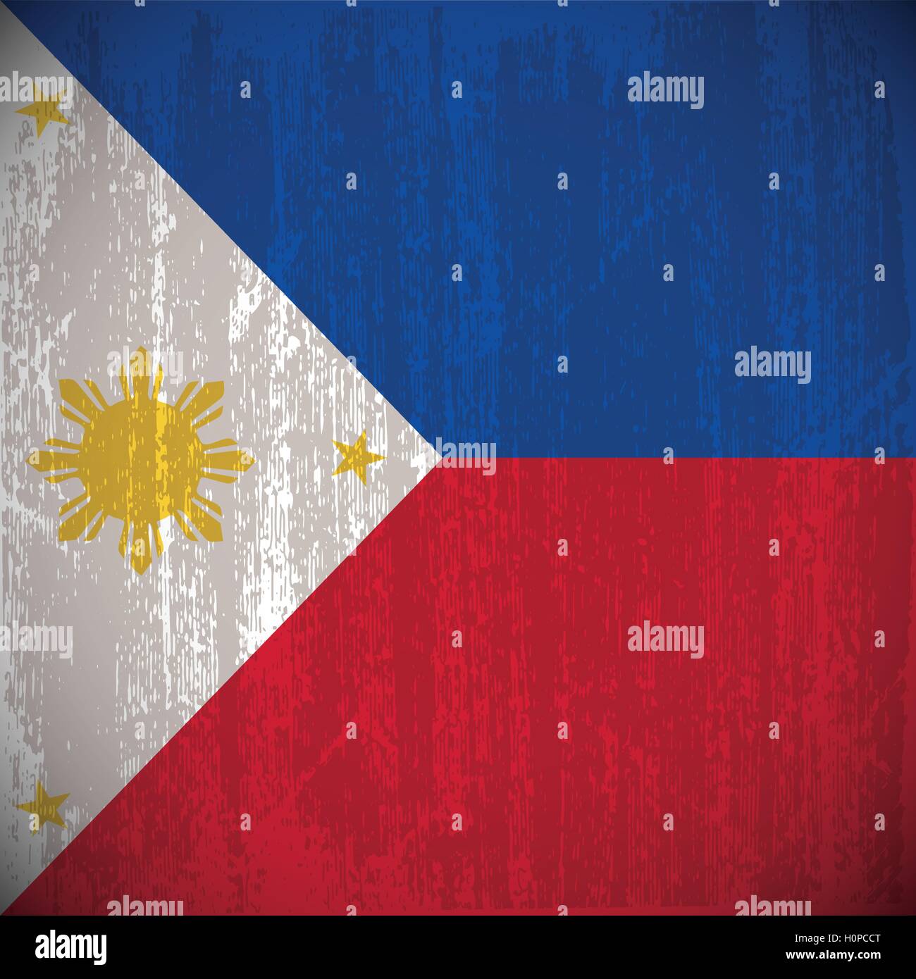 Philippines Flag Image Stock Vector Images Alamy
