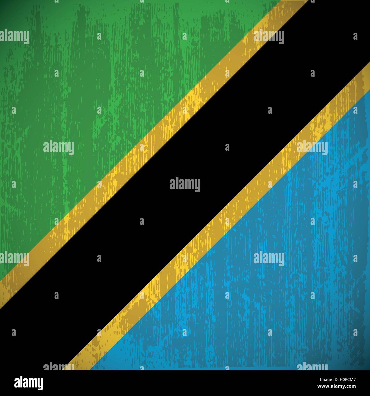 Tanzania flag map Stock Vector Images - Alamy