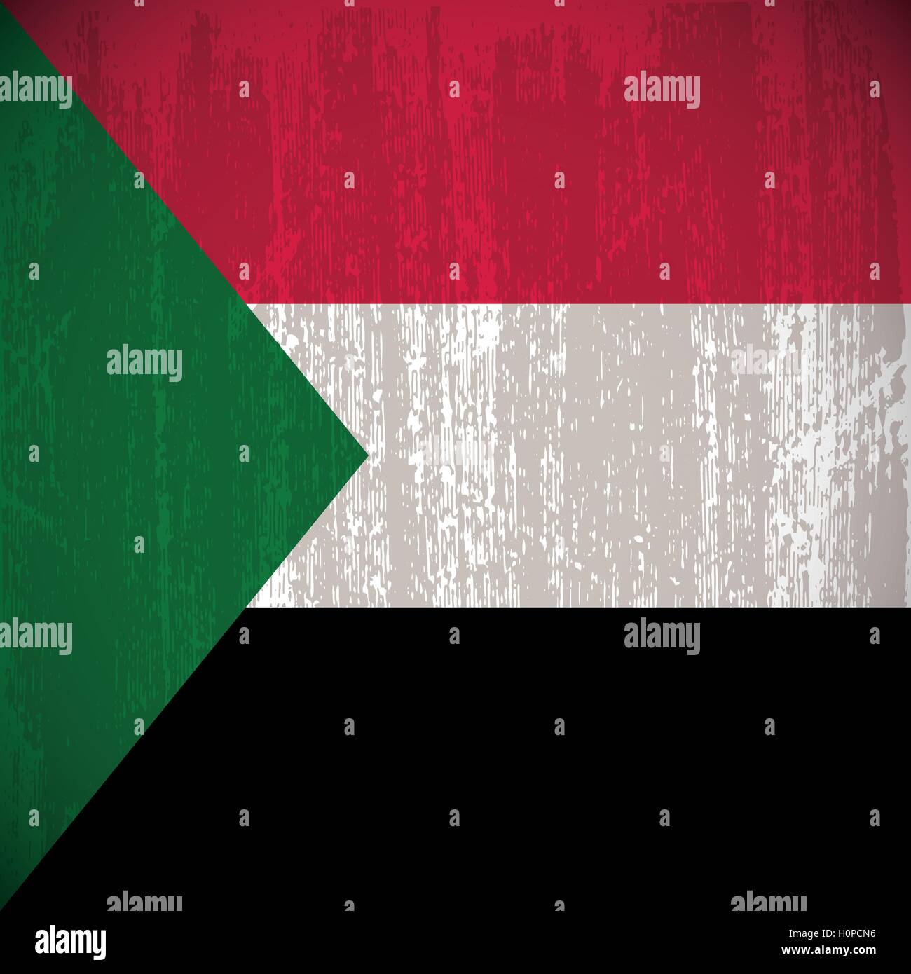Sudan flag map hi-res stock photography and images - Alamy
