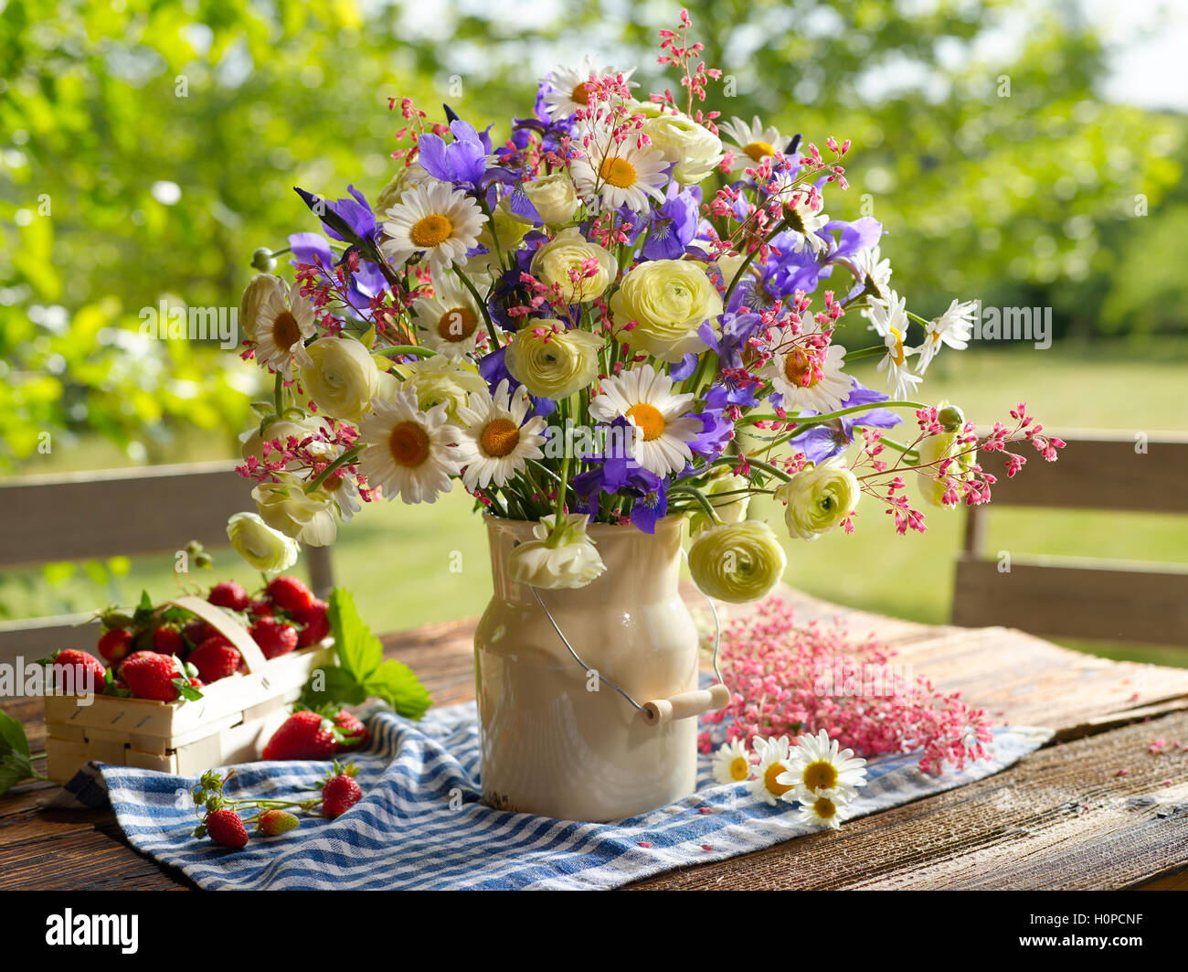 Bunch of flowers. Stock Photo