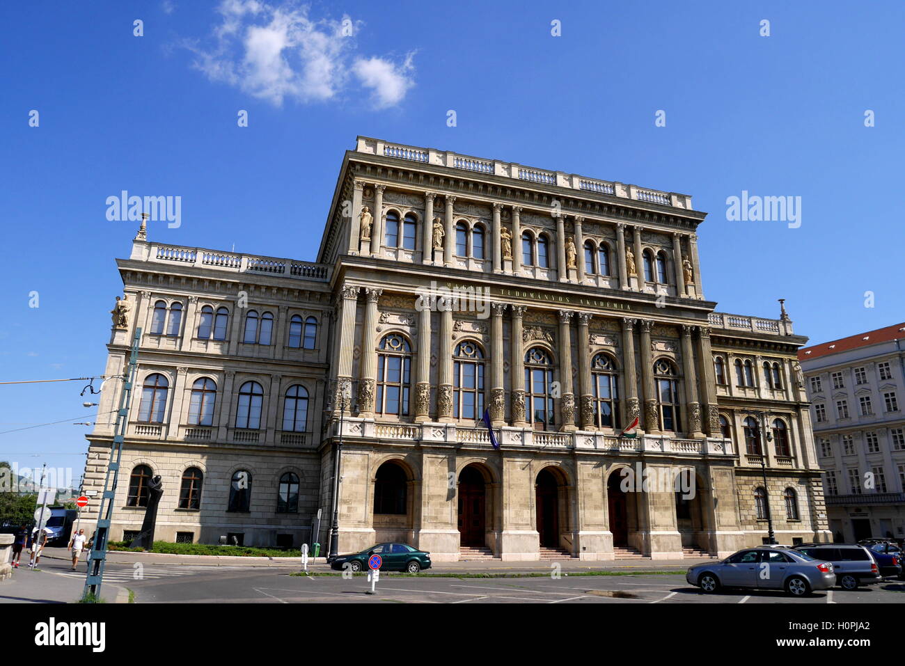 Hungarian Academy of Sciences, Budapest Stock Photo