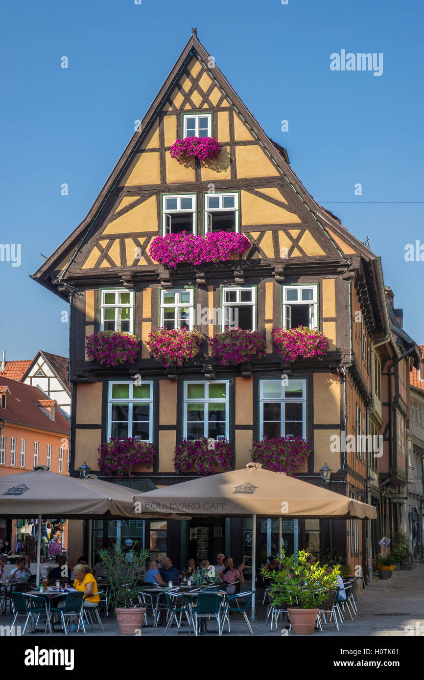 Quedlinburg cafe hires stock photography and images Alamy