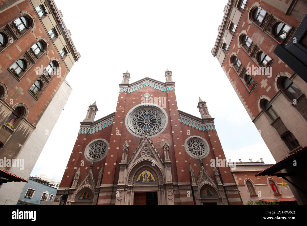 S.Antoine Catholic Church Stock Photo