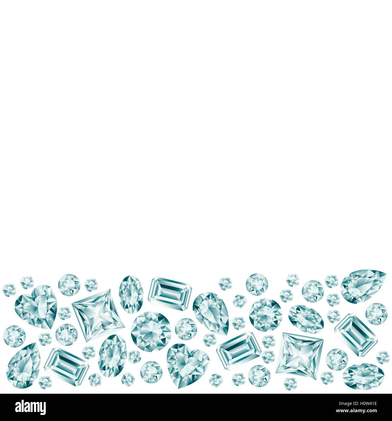 White background with diamond bottom Stock Vector Image & Art Alamy