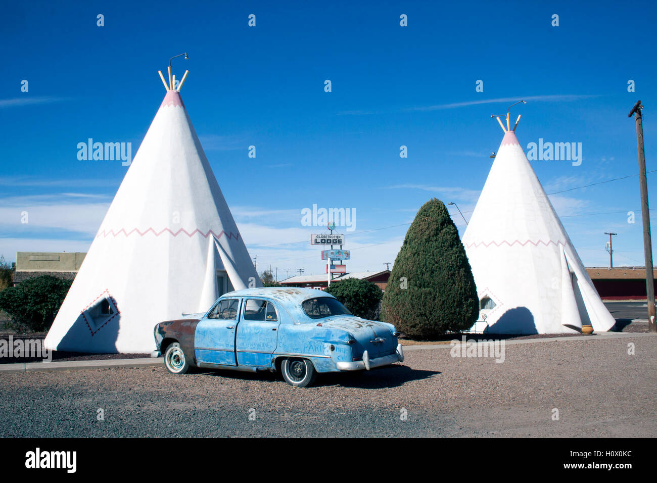 Wigwam motel route 66 hi-res stock photography and images - Alamy