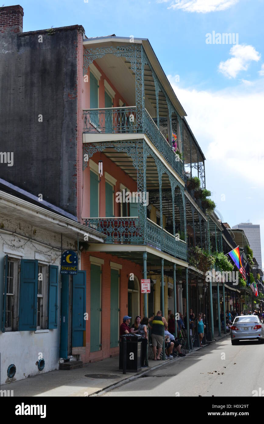 Royal Street in New Orleans Stock Photo Alamy