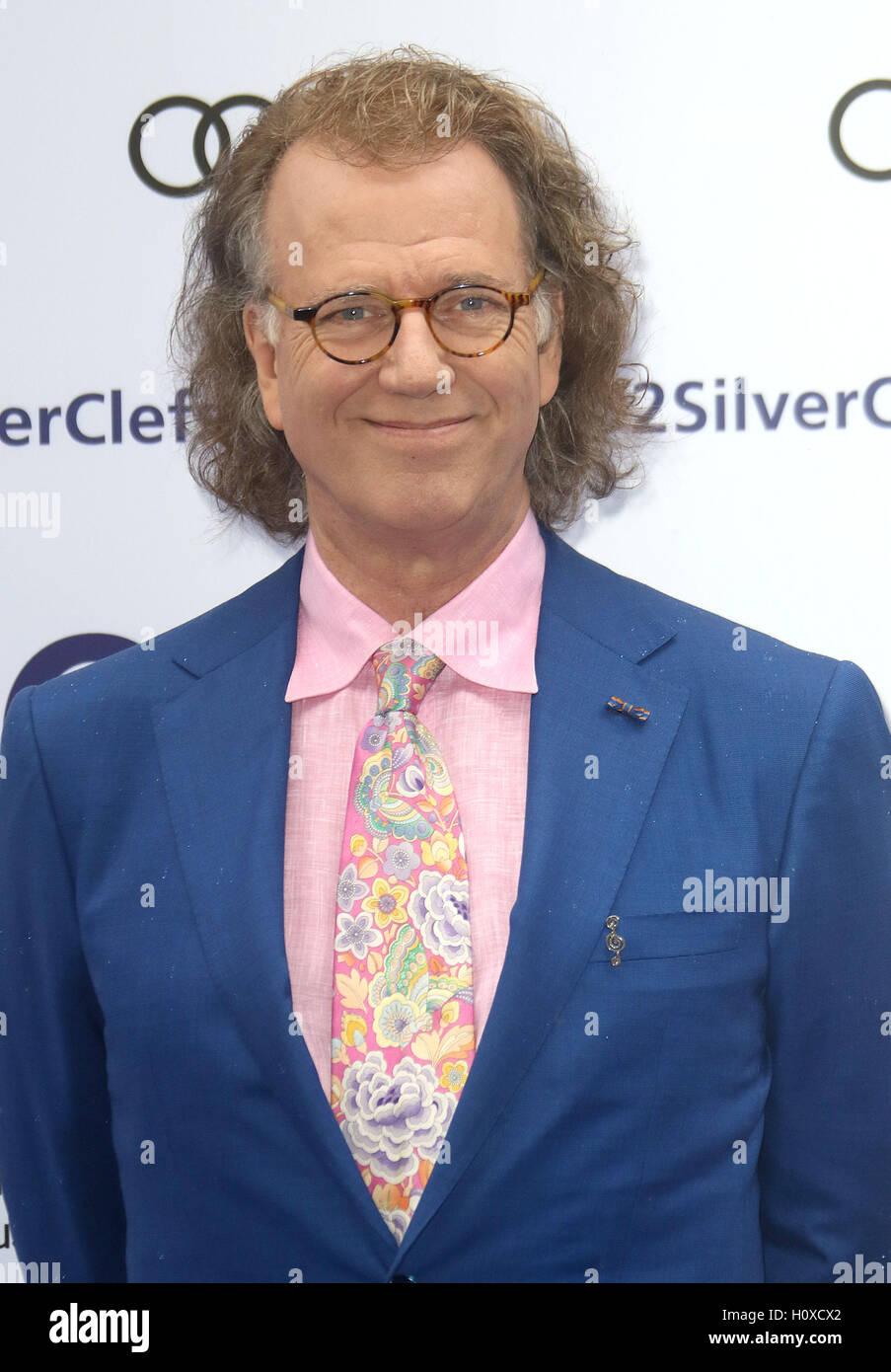 July 01, 2016 - Andre Rieu attending Nordoff Robbins O2 Silver Clef Awards, Grosvenor House Hotel in London, UK. Stock Photo