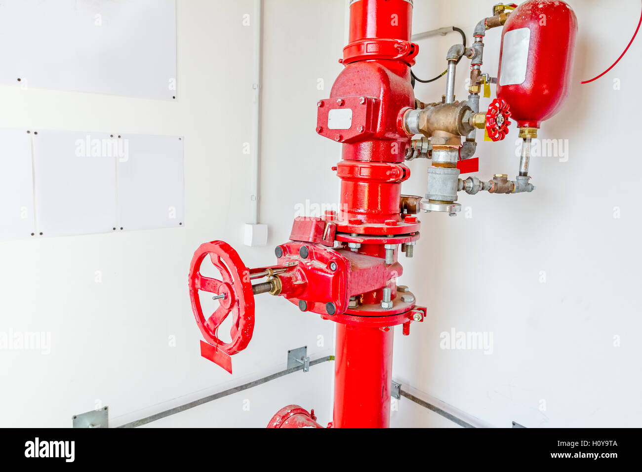 Master valve for water supply, fire fighting system control and