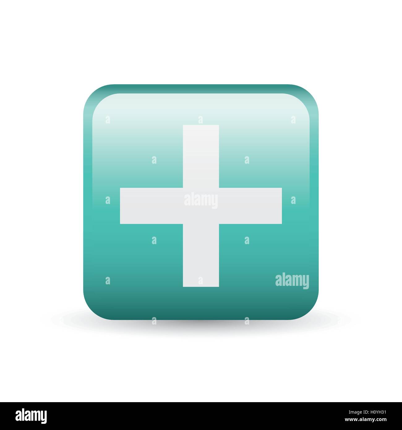 Cross shape inside frame design Stock Vector Image & Art - Alamy