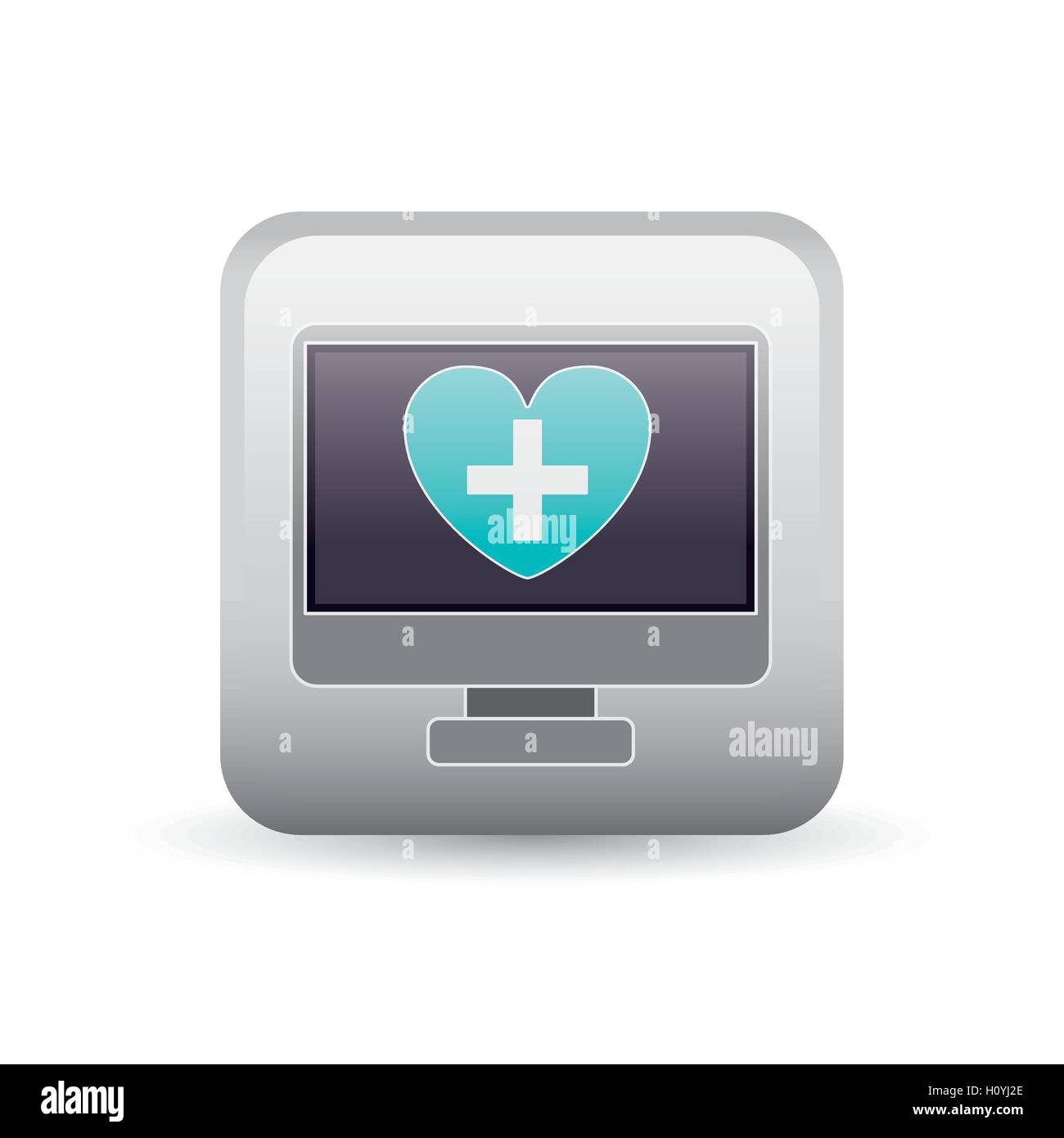 Computer heart cross frame hi-res stock photography and images - Alamy