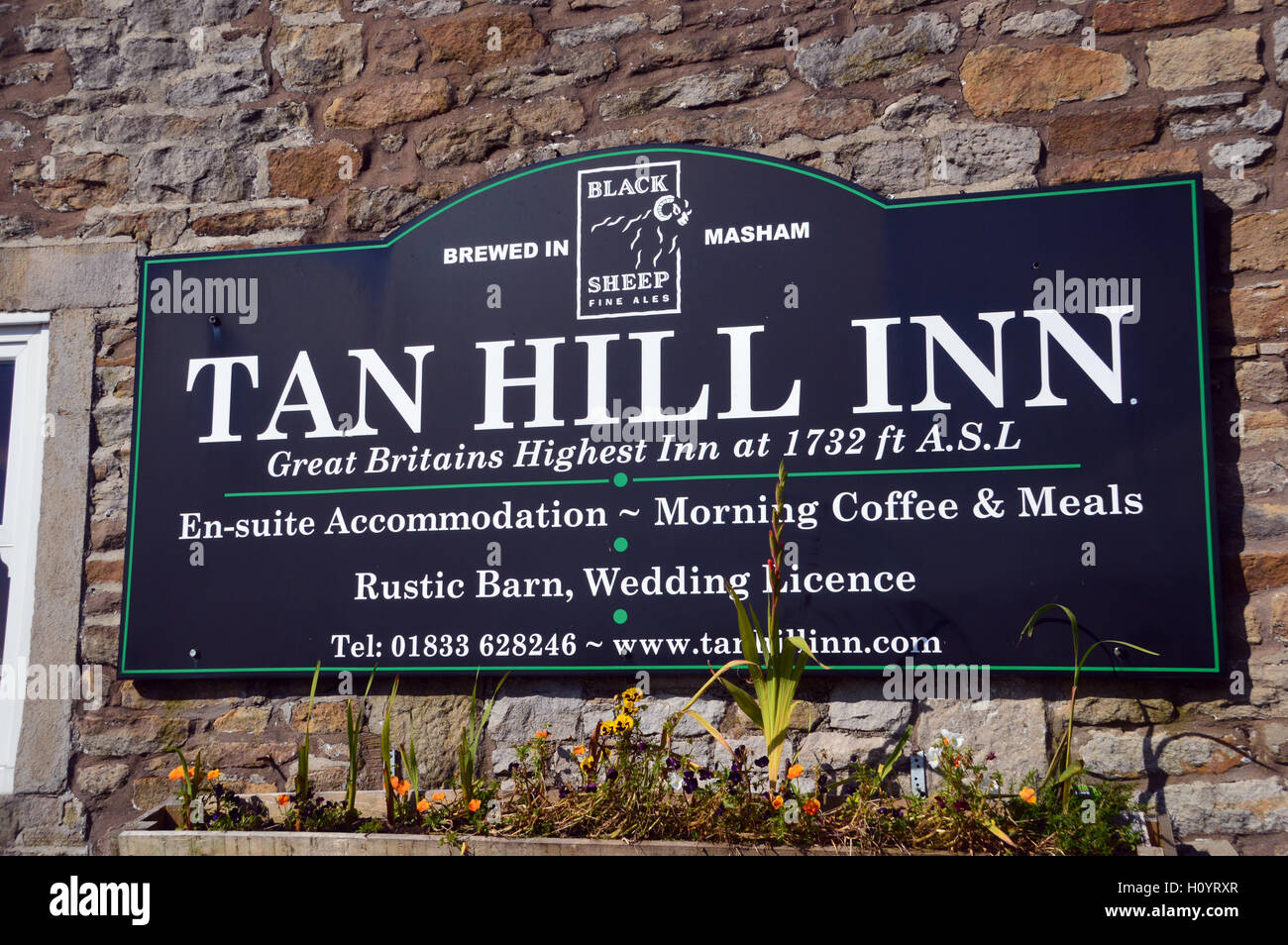 The Tan Hill Inn is the Highest Pub in the British Isles and on the