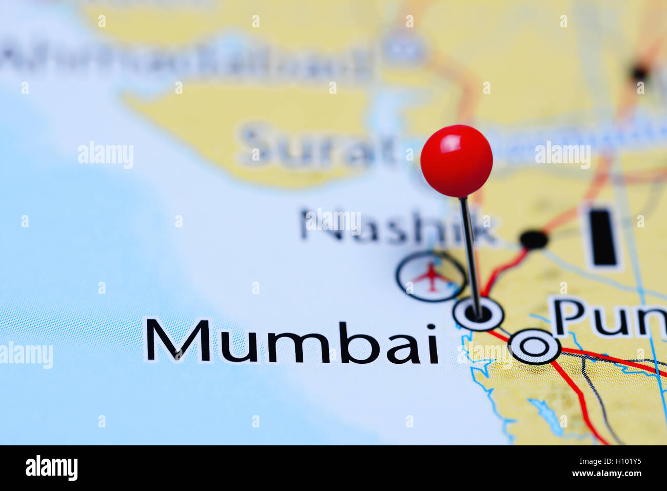 Map of mumbai hires stock photography and images Alamy