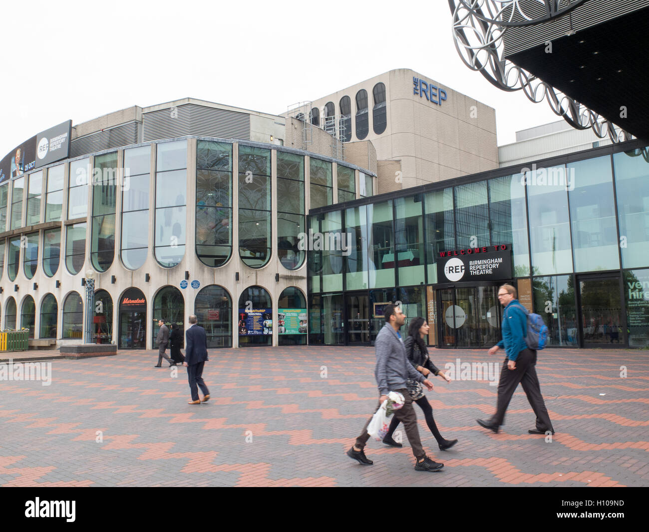 Broad Street Birmingham Stock Photo Alamy