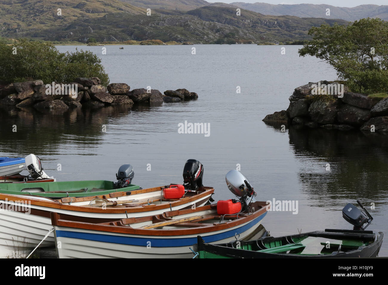 Lough Currane in County Kerry, famous for its salmon and sea trout
