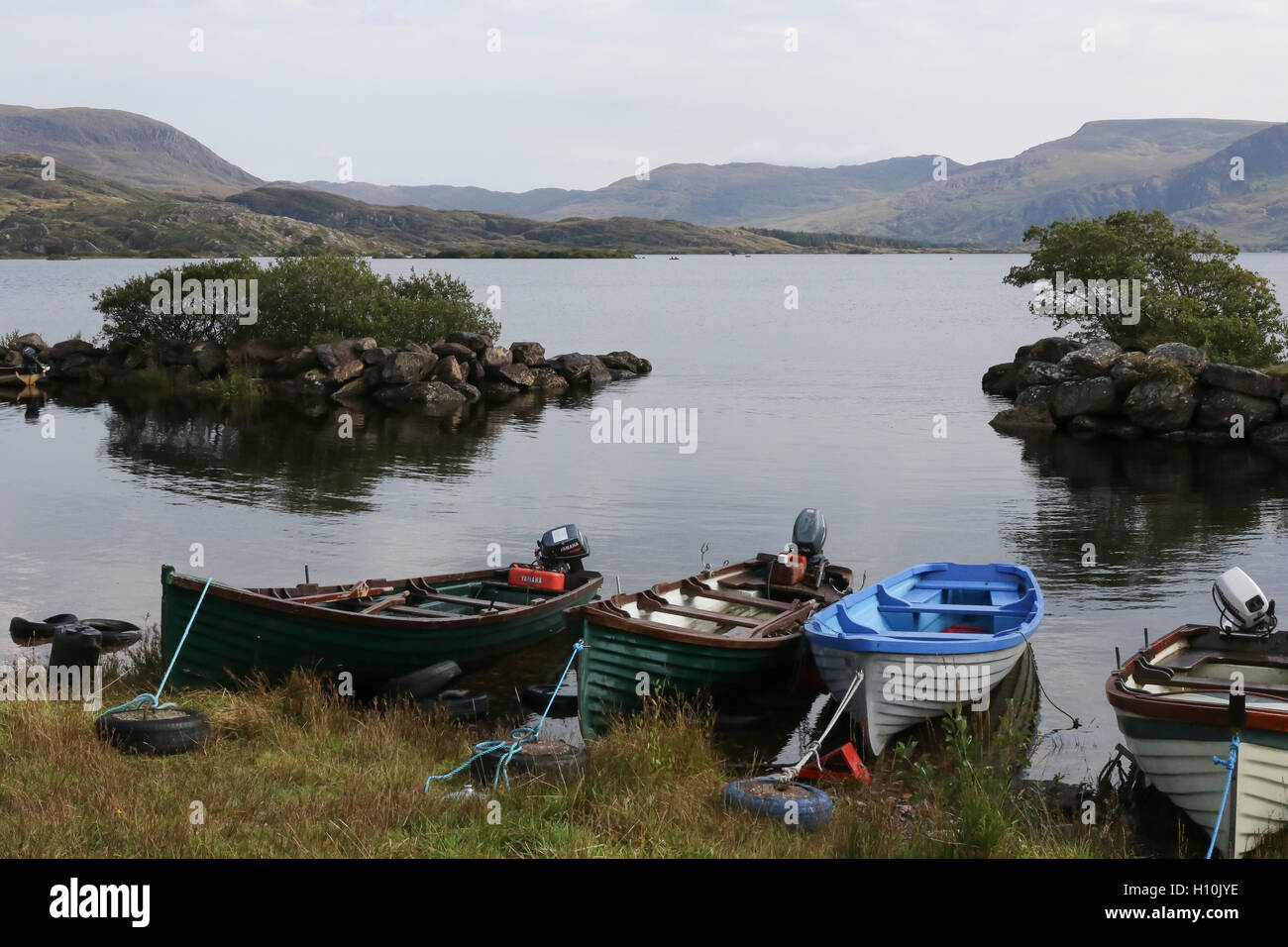 Lough Currane in County Kerry, famous for its salmon and sea trout