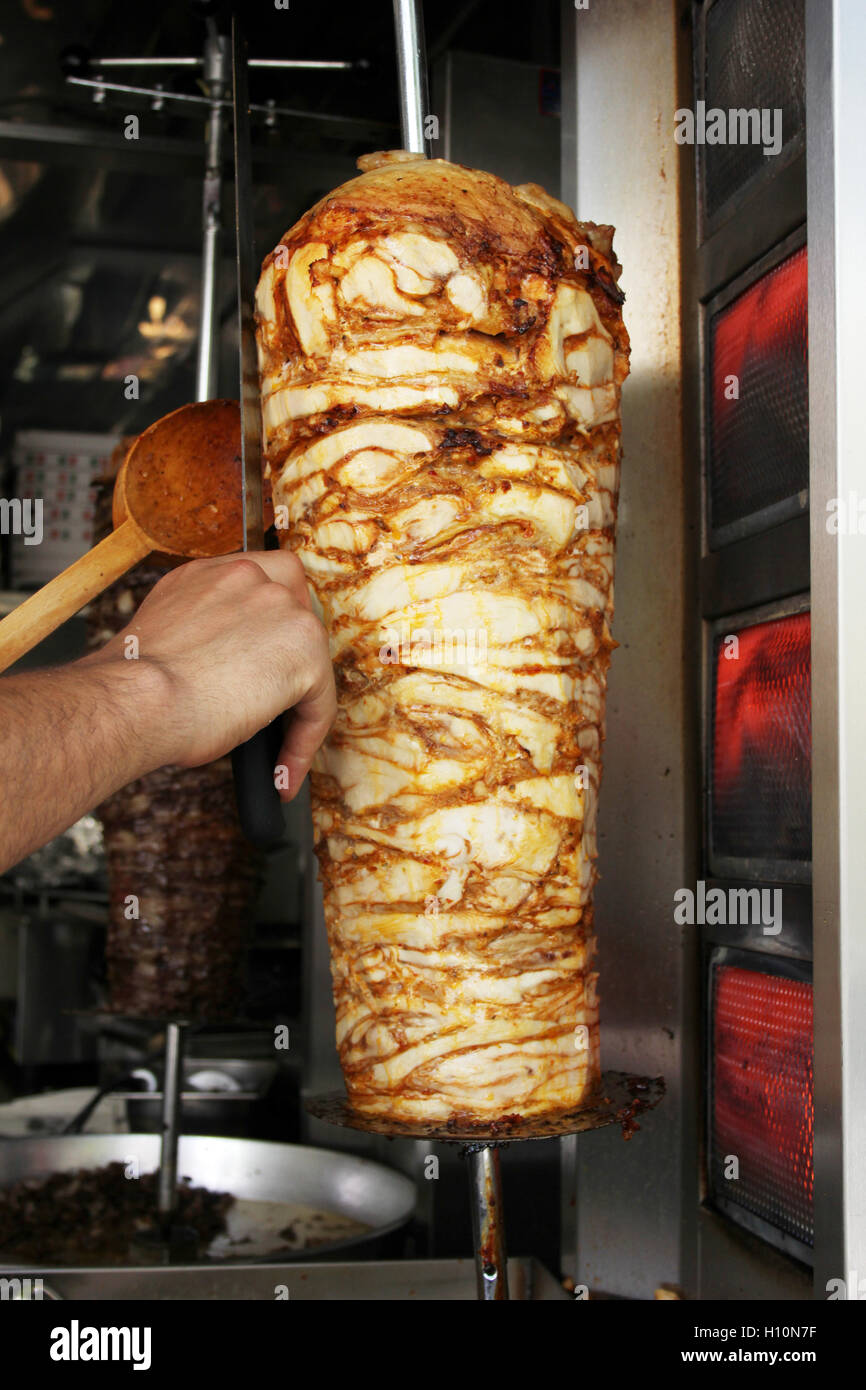 Doner Kebab Stock Photo