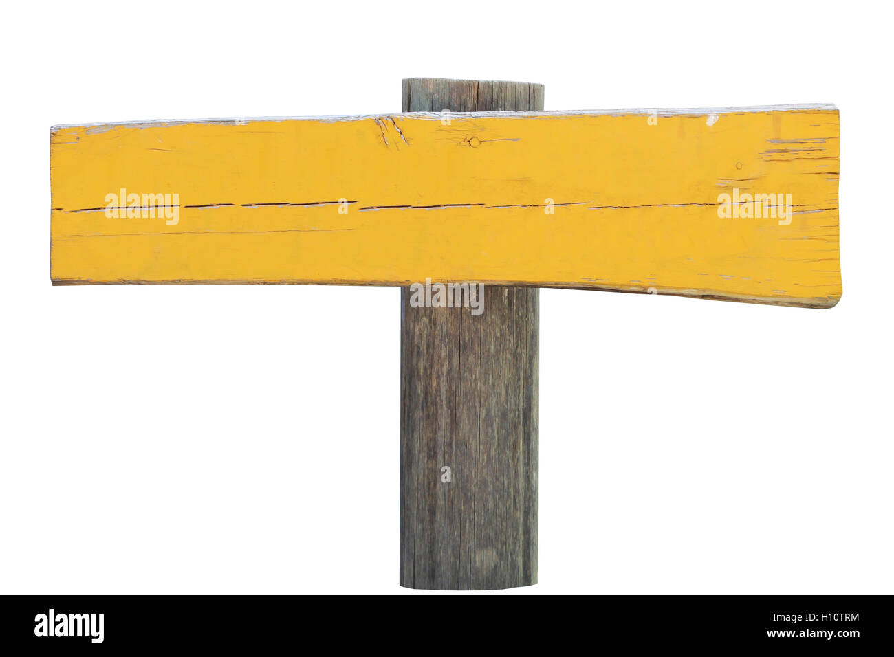 Wooden pointer unmarked Stock Photo - Alamy