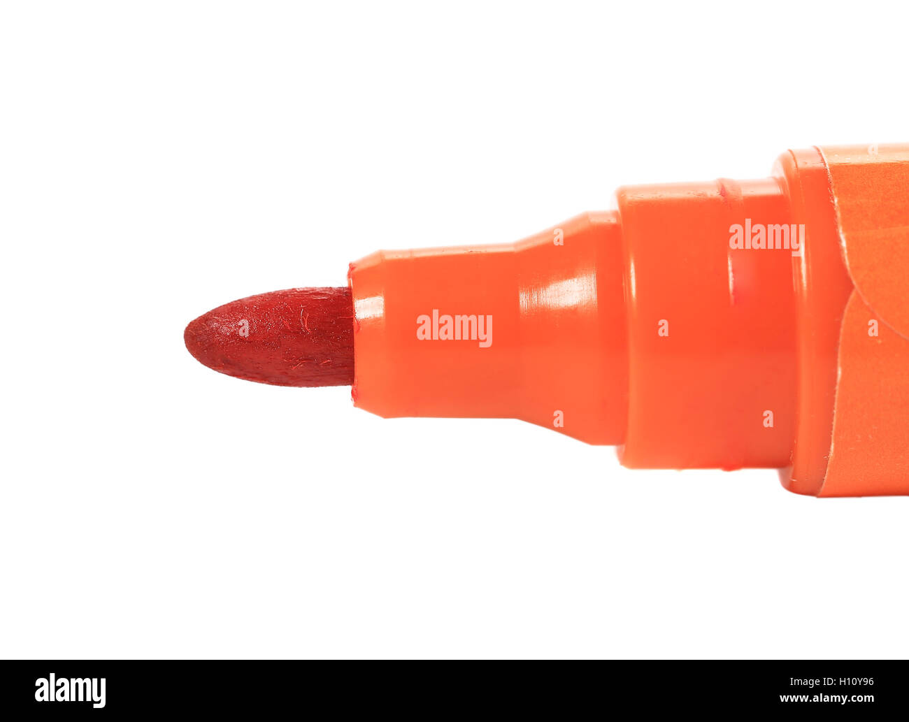 Orange marker closeup Stock Photo Alamy