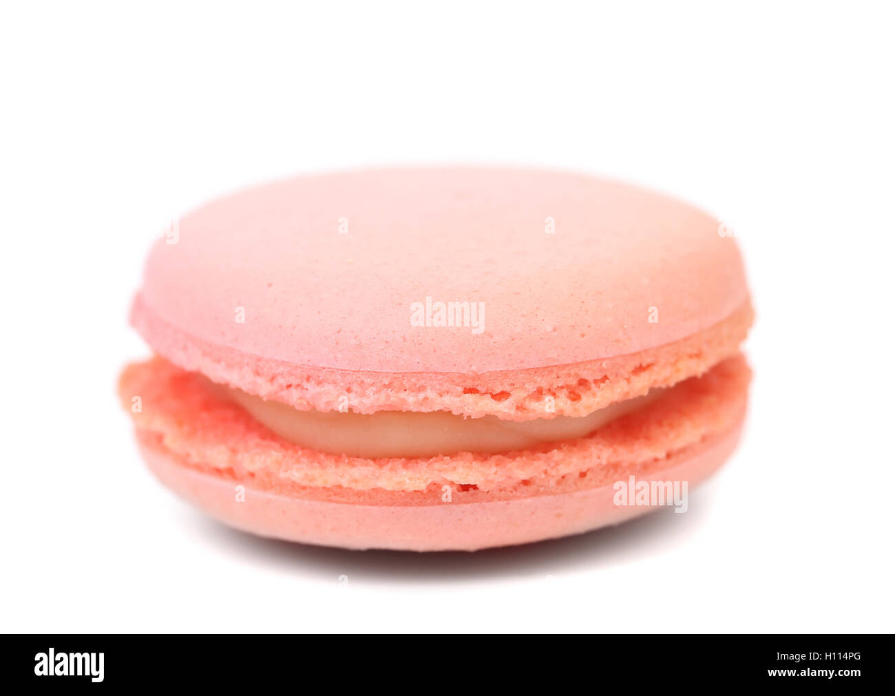 Pink macaron cakes Stock Photo - Alamy