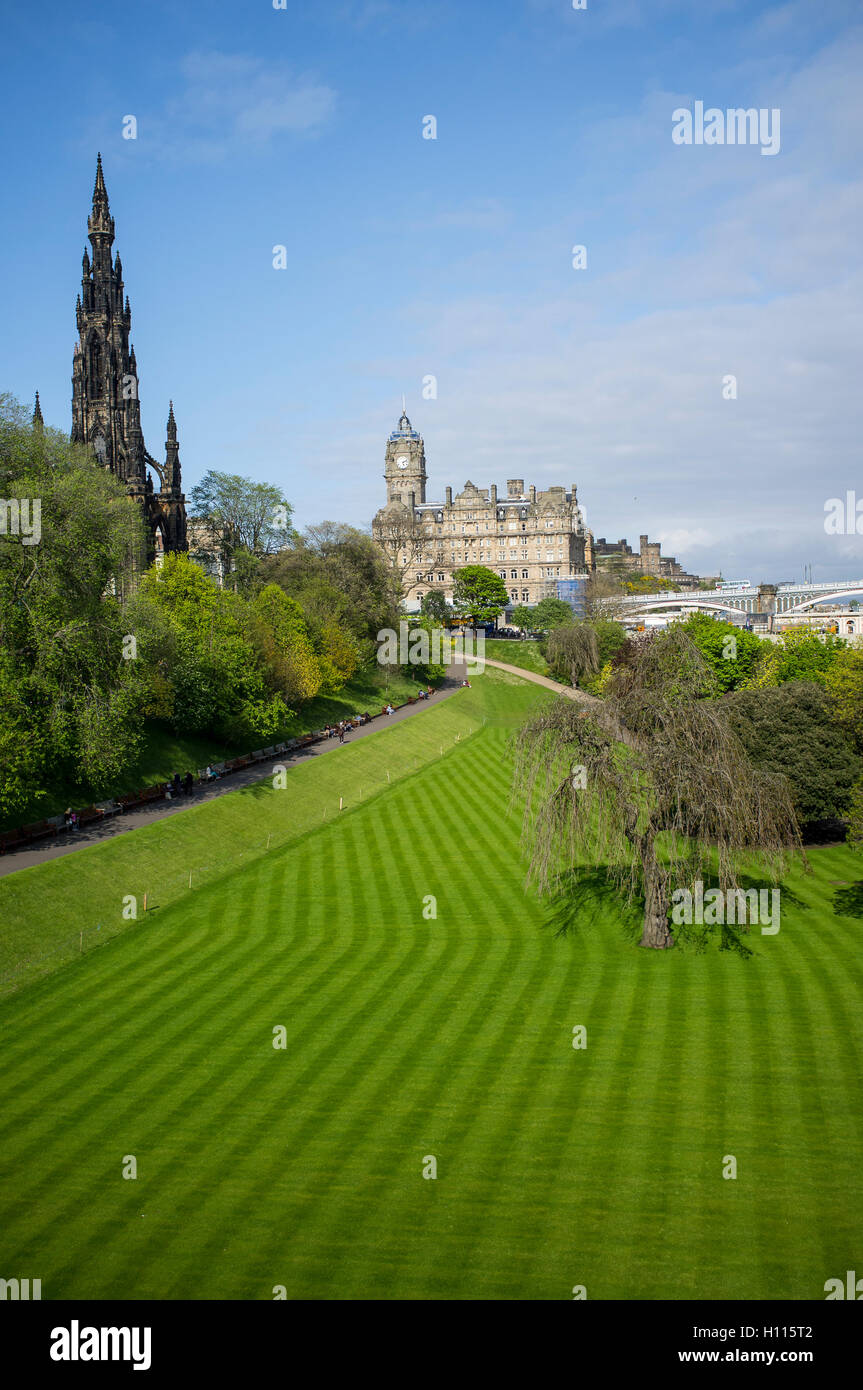 princes-street-gardens-stock-photo-alamy