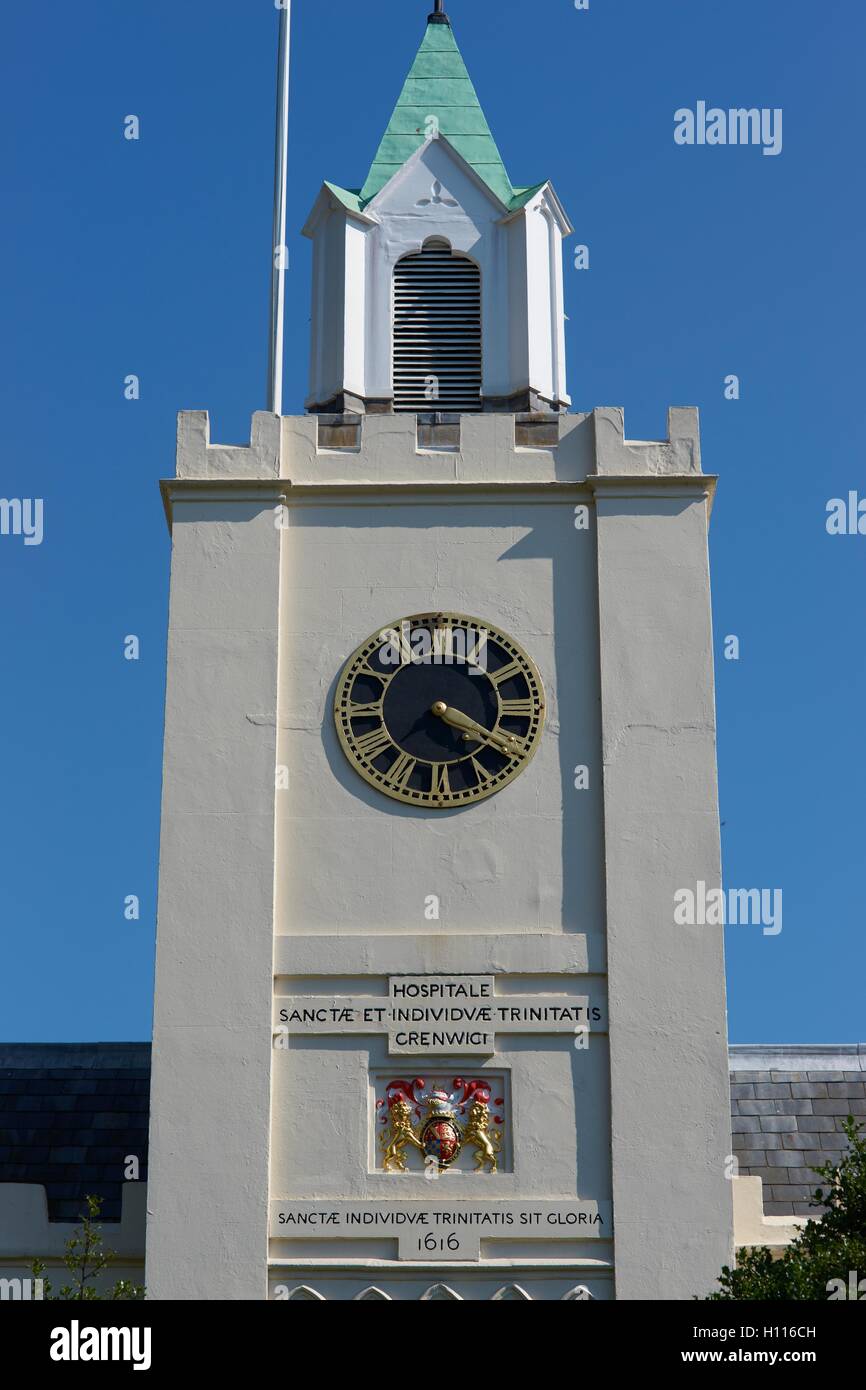Trinity hospital clock tower hires stock photography and images Alamy