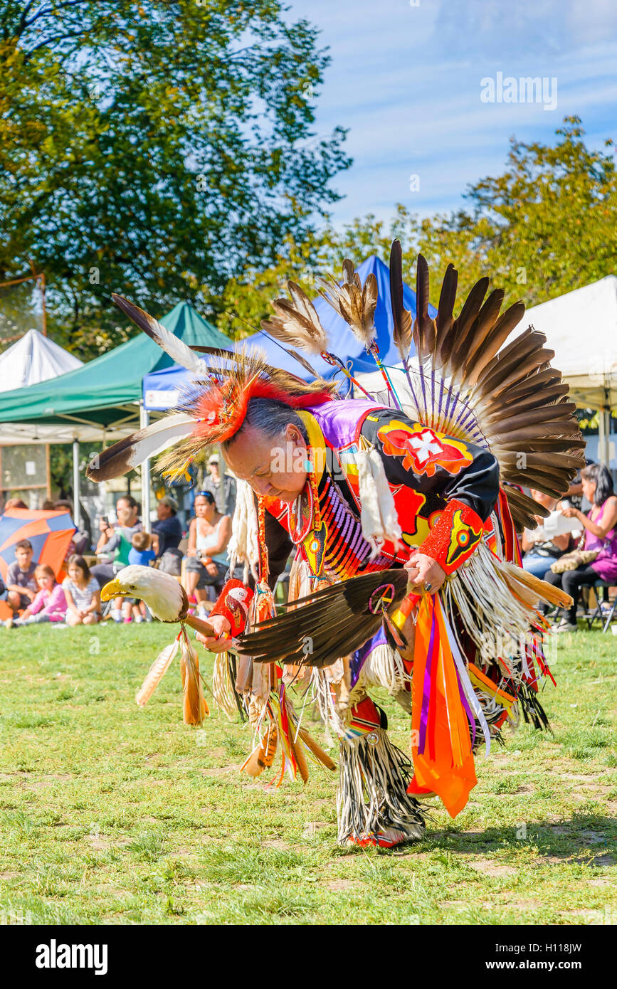 Pow Wow and cultural celebration, Oppenheimer Park, Vancouver, British