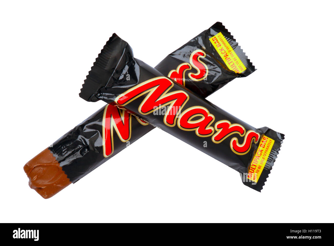 Mars bars Stock Photo