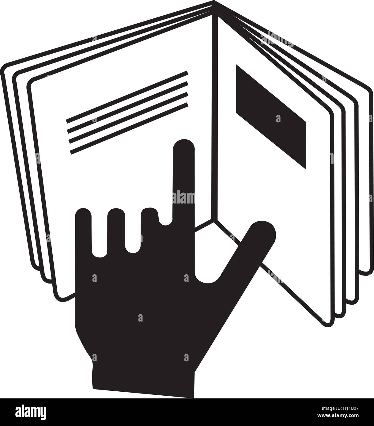 Download Refer to insert cosmetics symbol, a hand pointing at a ...