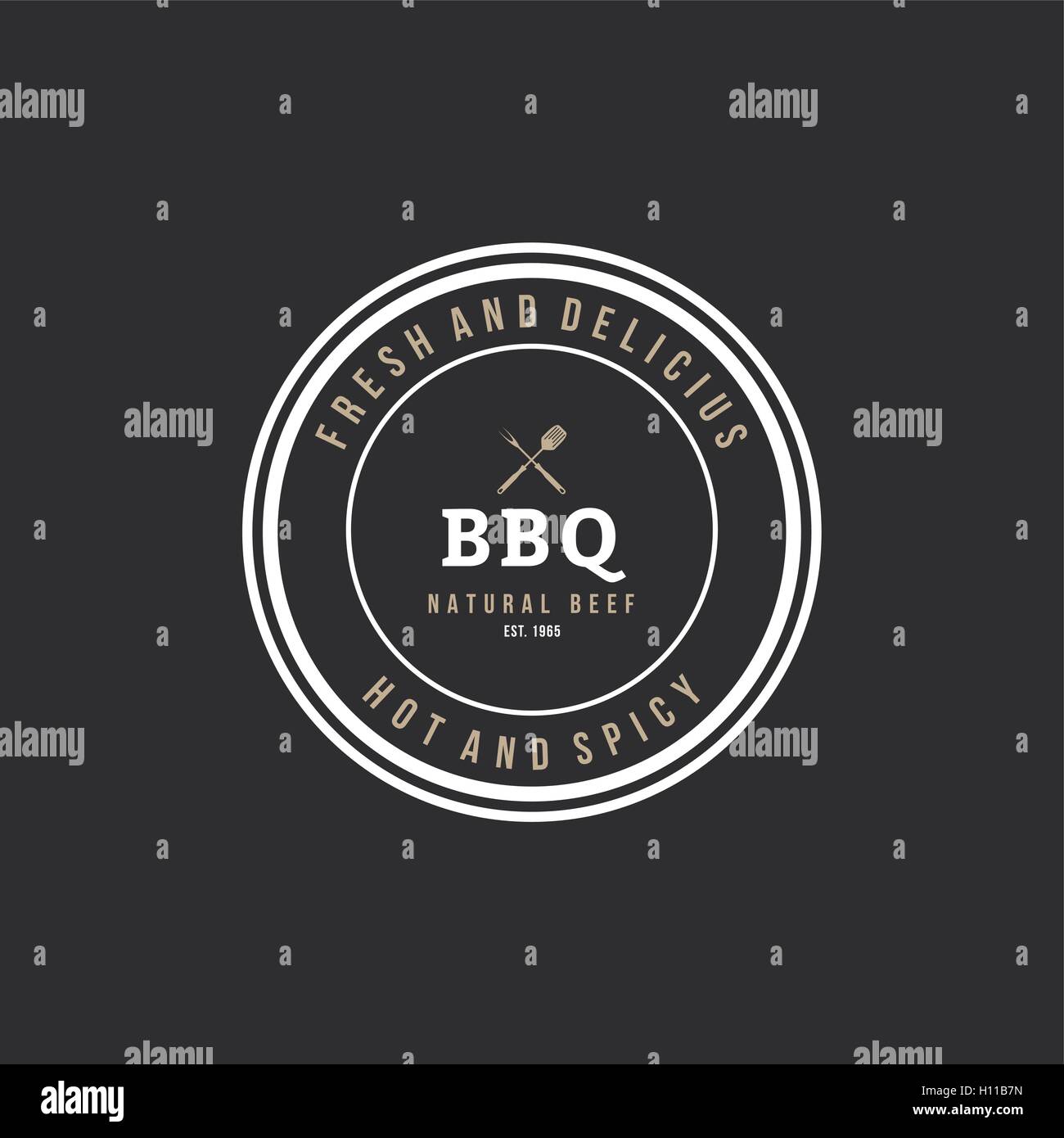 Barbecue bbq grill Stock Vector Images - Alamy