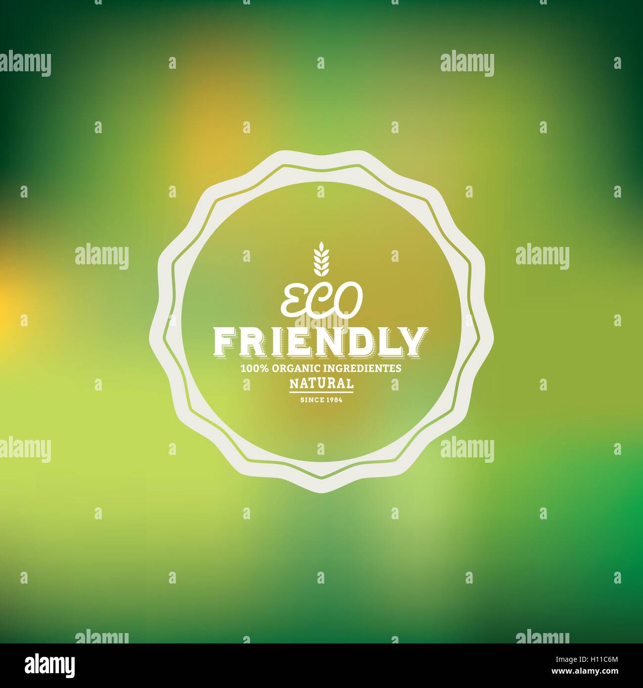 Organic food label Stock Vector Image & Art - Alamy