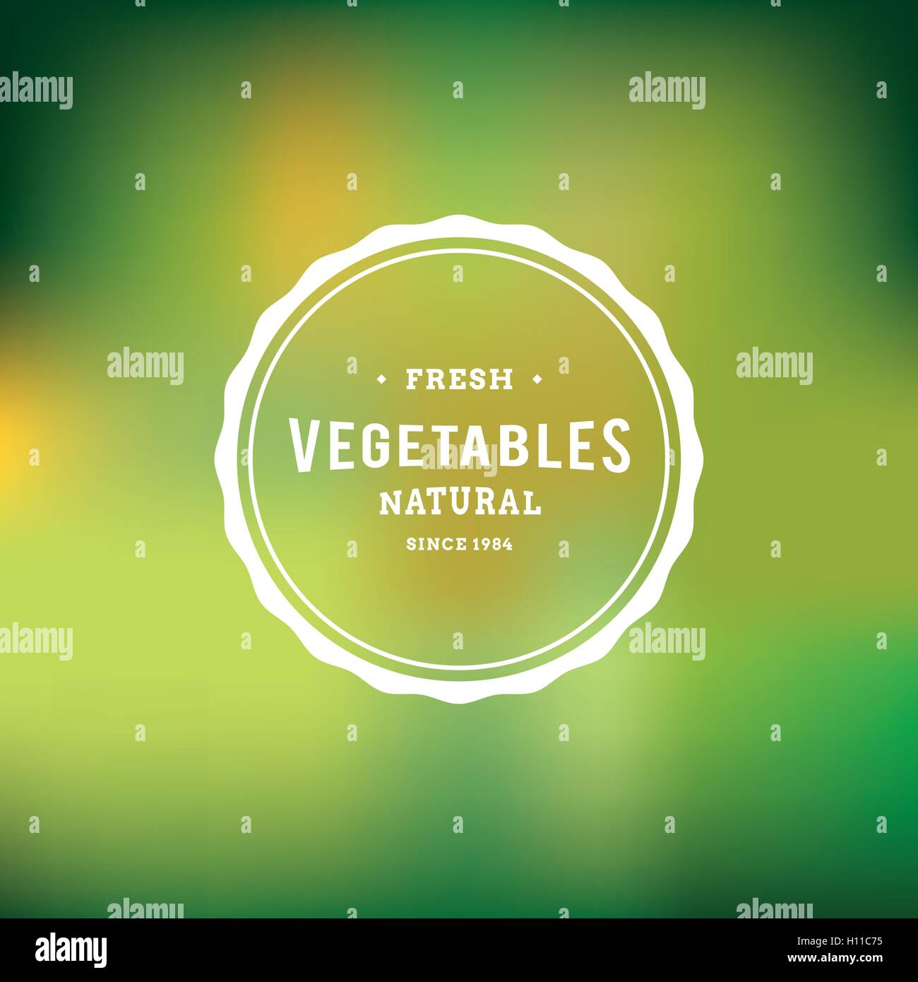 Organic food label Stock Vector Image & Art - Alamy