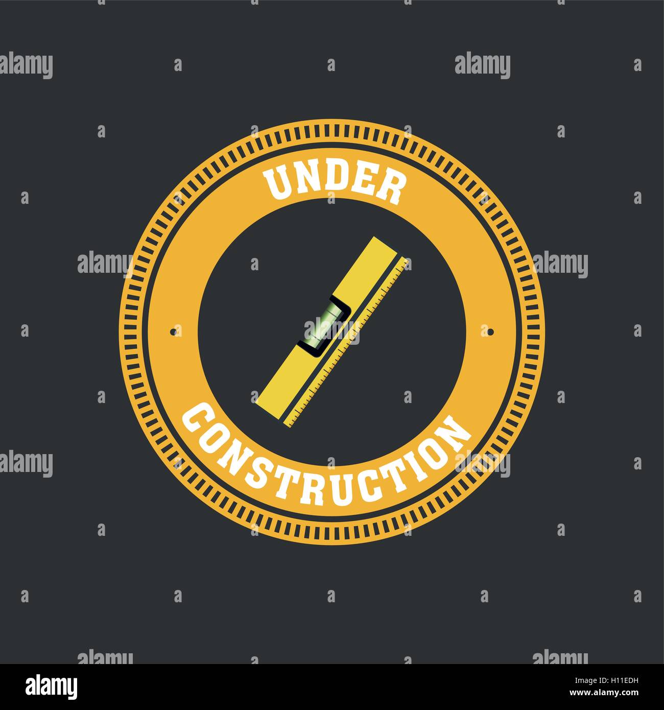 Under construction icon Stock Vector Image & Art - Alamy