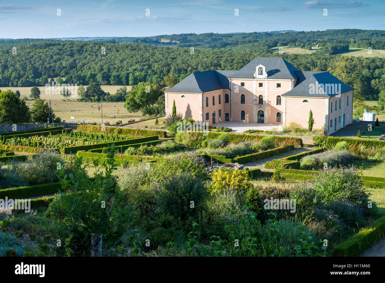 Hautefort, Perigord Noir, France, Dordogne, France, EU, Europe Stock Photo