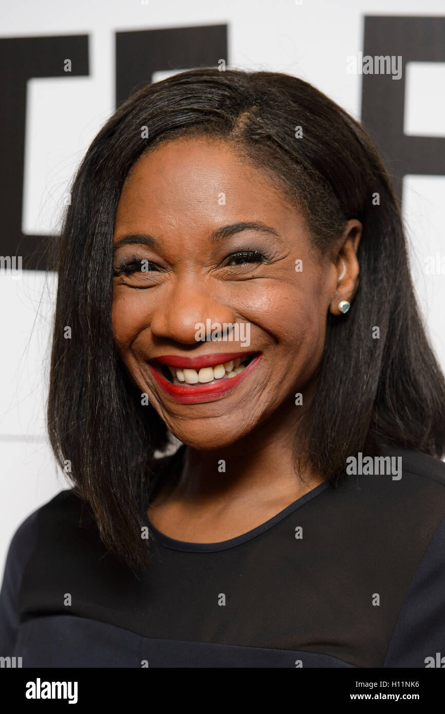 Karen Bryson attending the opening night gala of the Raindance Film