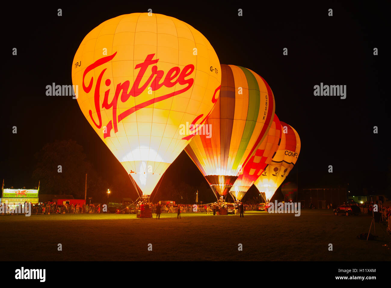 Llangollen International Balloon Festival Stock Photo Alamy