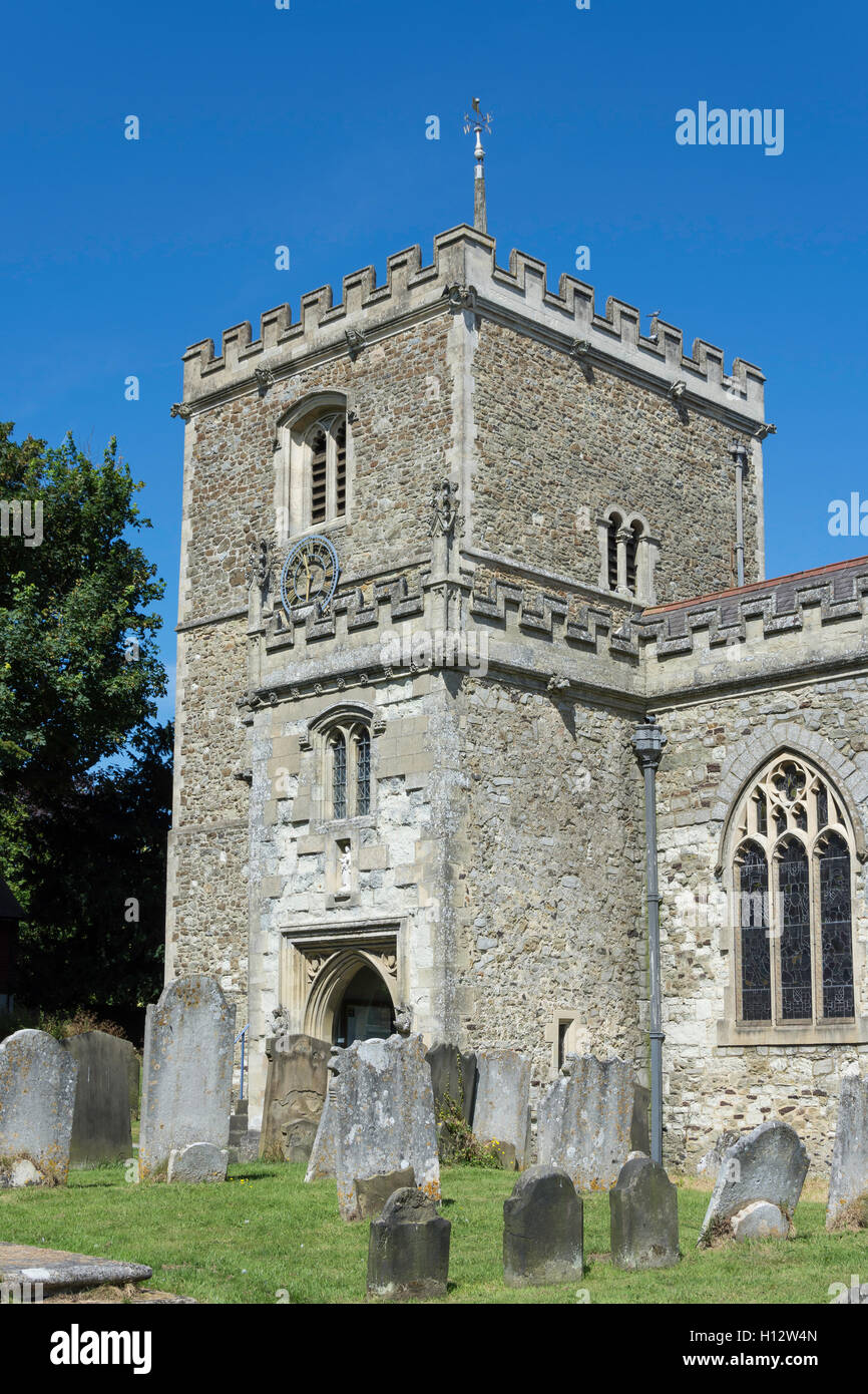 St Mary's Church, Church Lane, Bletchingley, Surrey, England, United
