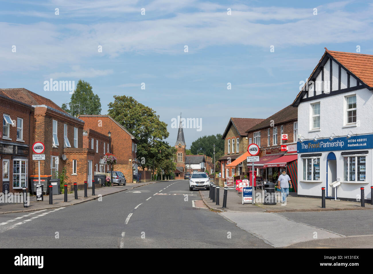 High Street, Wraysbury, Berkshire, England, United Kingdom Stock Photo 121154290 Alamy