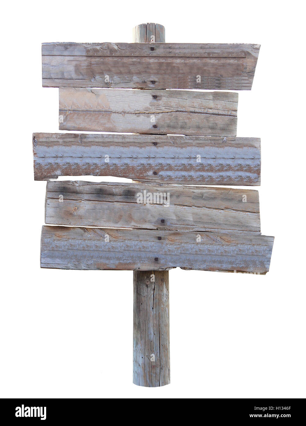 Wooden pointer unmarked Stock Photo - Alamy