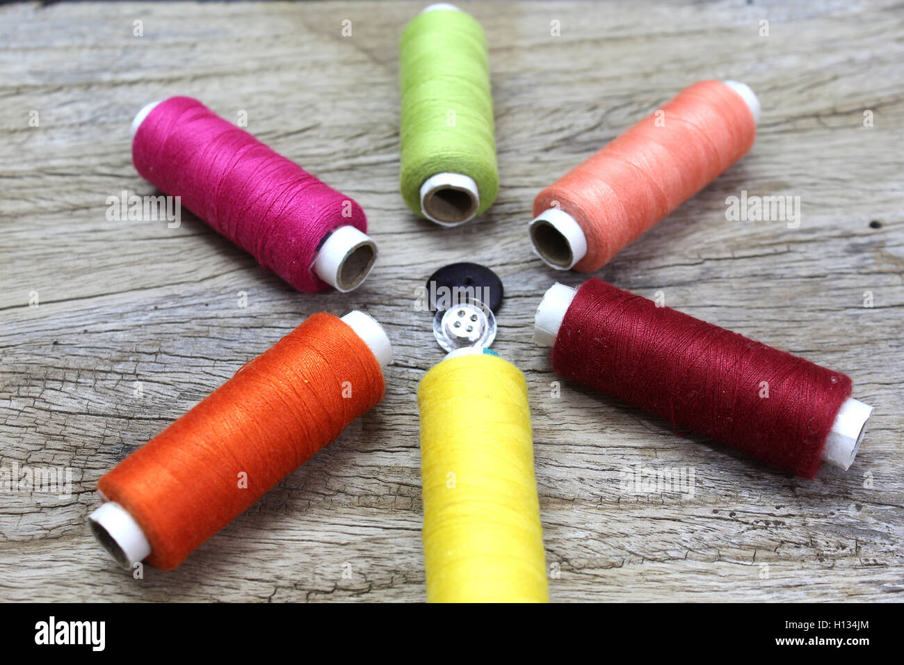 Tailoring sewing tools Stock Photo Alamy