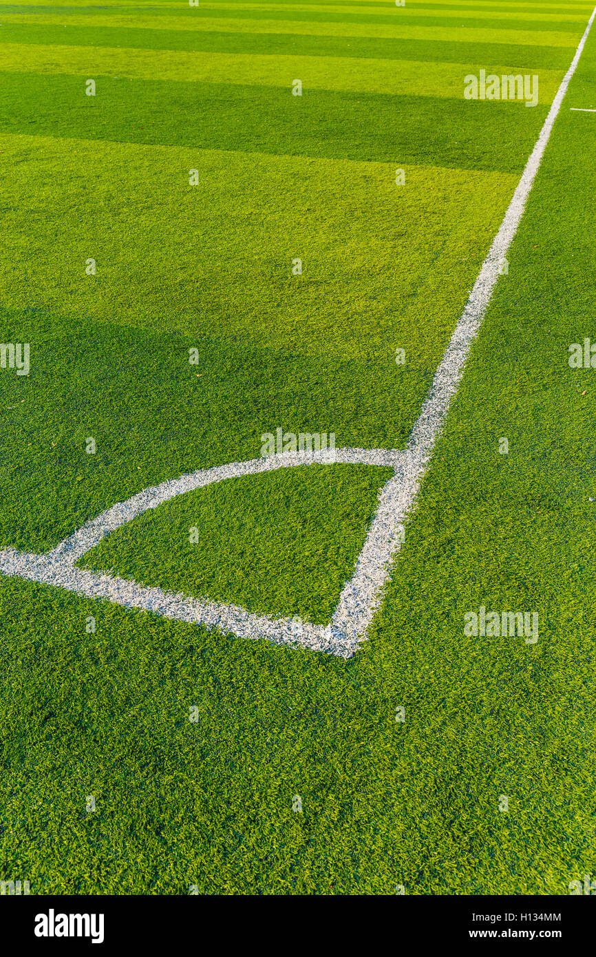 Artificial Turf on a Sports Field Stock Photo Alamy
