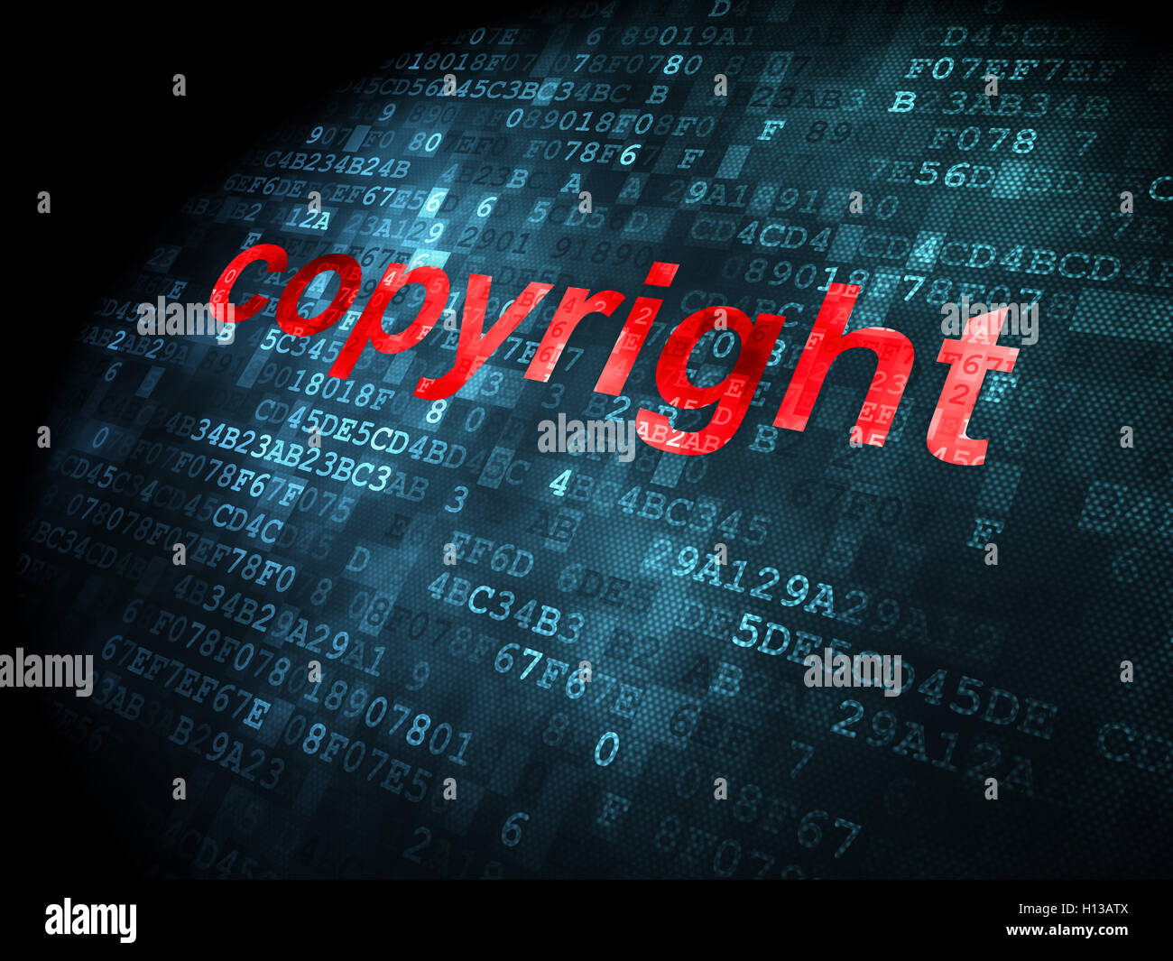 Law concept: Copyright on digital background Stock Photo - Alamy
