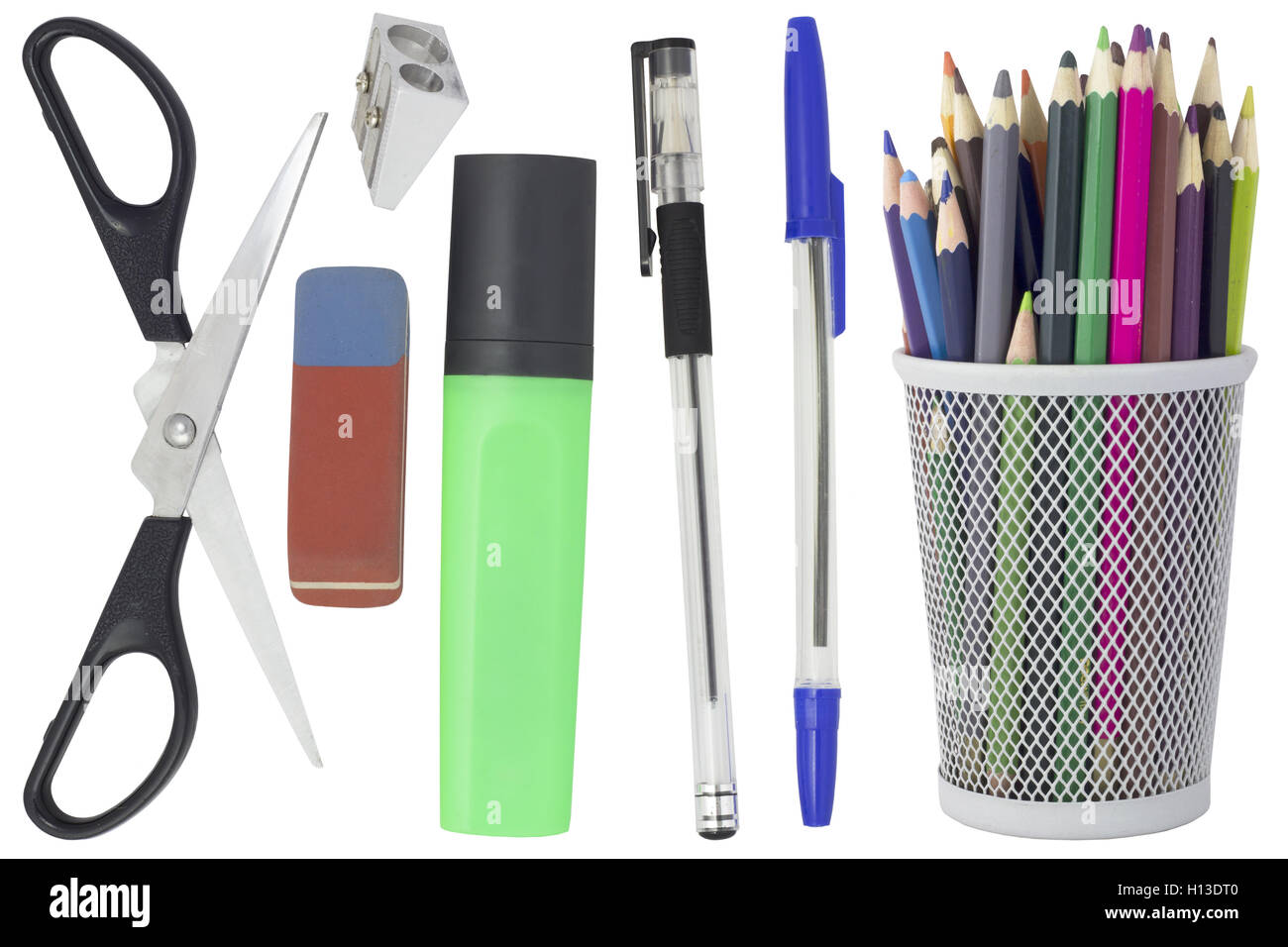 Eraser mechanical pencil cup Cut Out Stock Images & Pictures Alamy