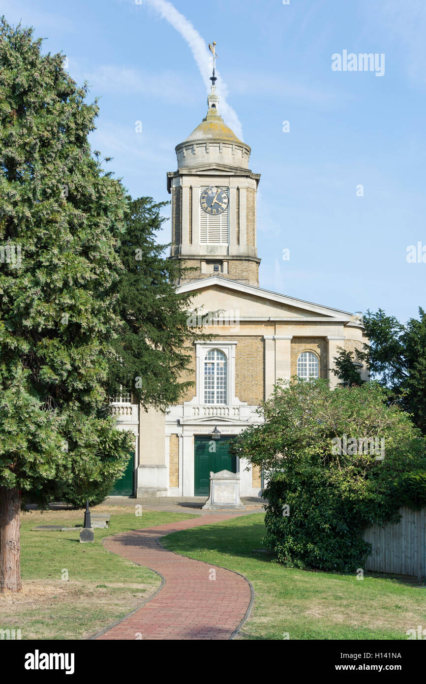 St John's Church, Manor Farm Lane, Egham, Surrey, England, United Kingdom Stock Photo