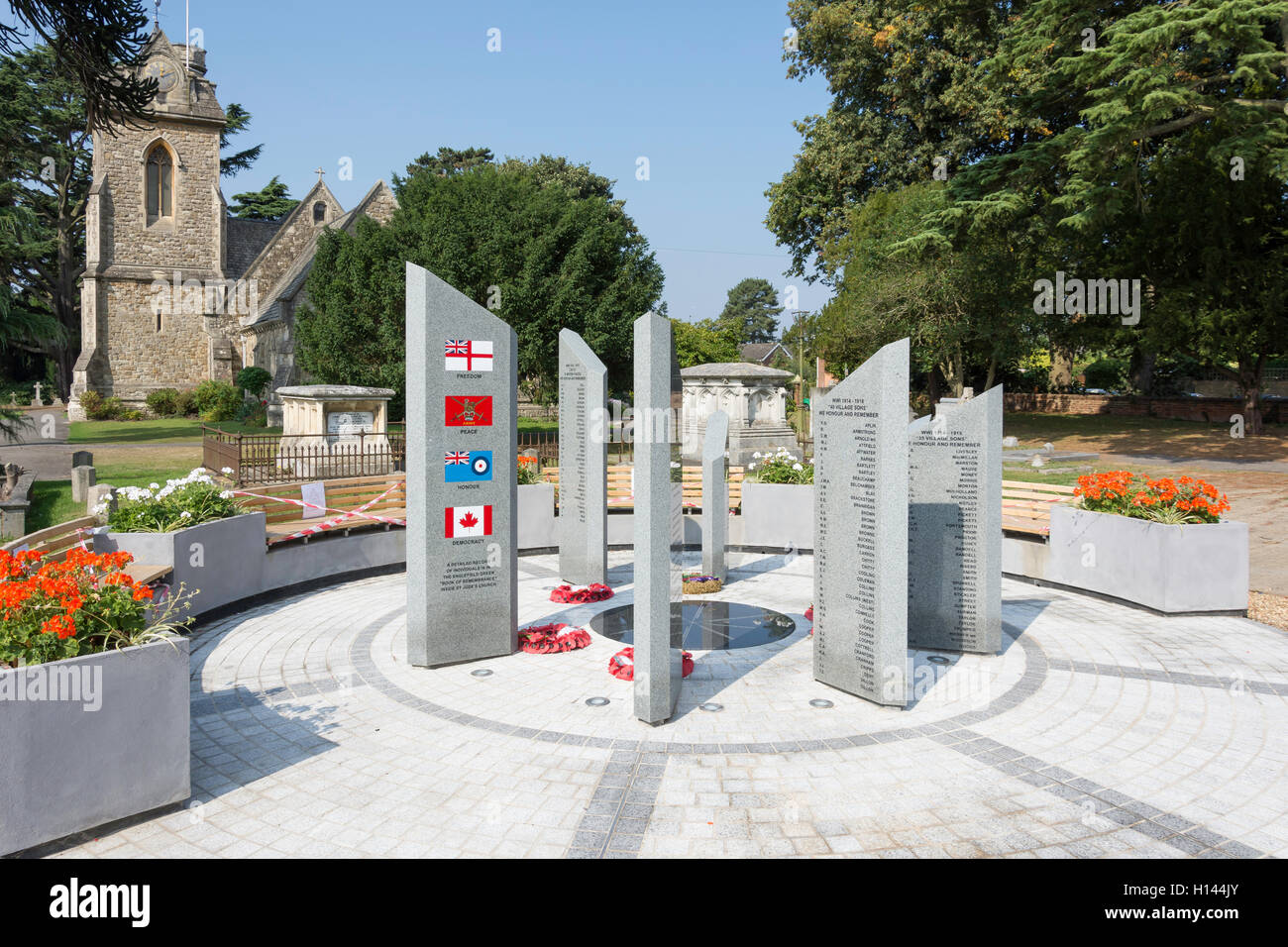 Englefield Green War Memorial, St.Jude's Road, Englefield Green, Surrey