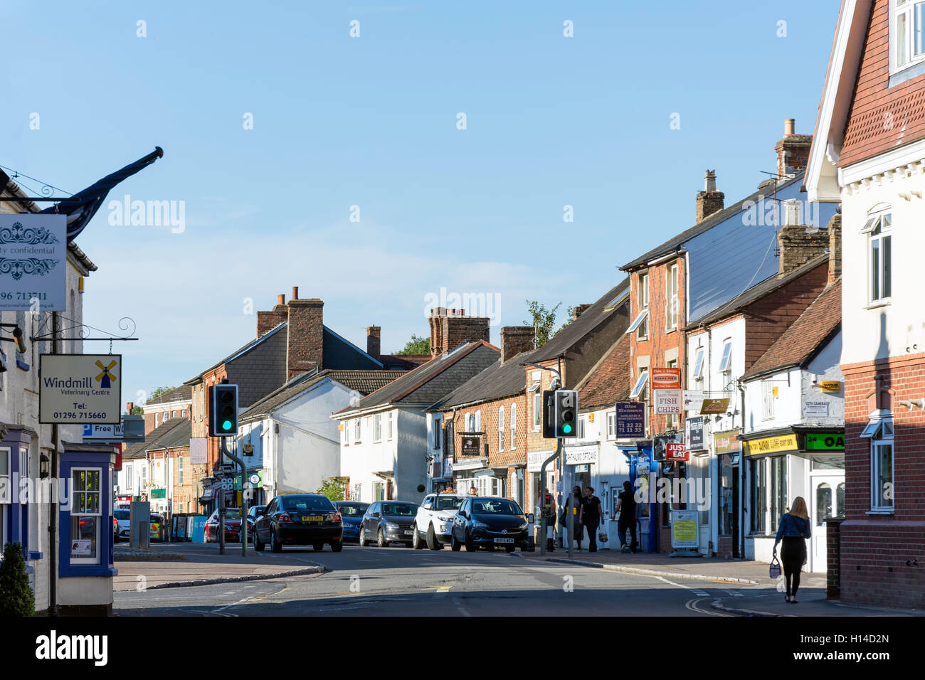High Street, Winslow, Buckinghamshire, England, United Kingdom Stock