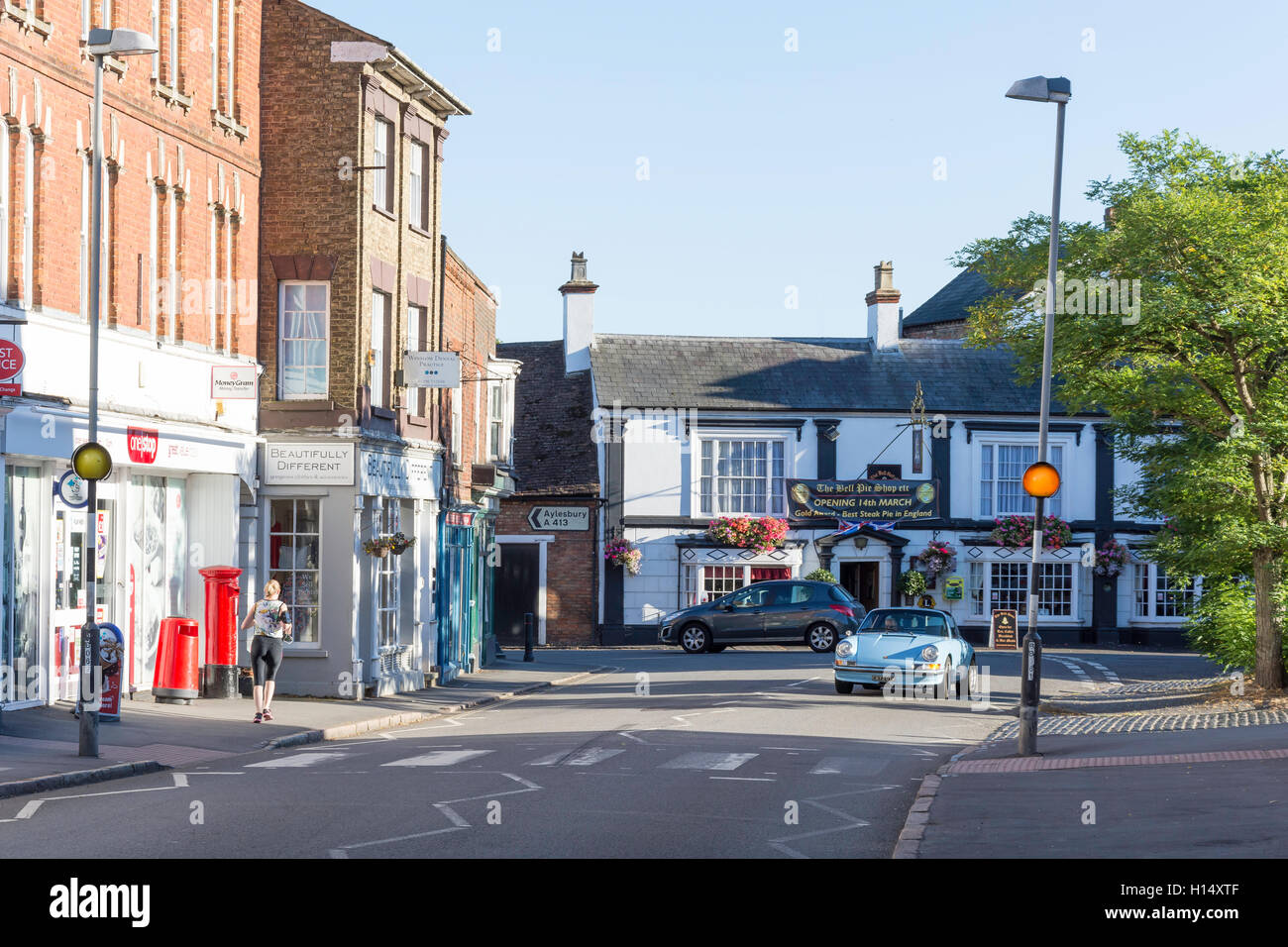 High Street, Winslow, Buckinghamshire, England, United Kingdom Stock