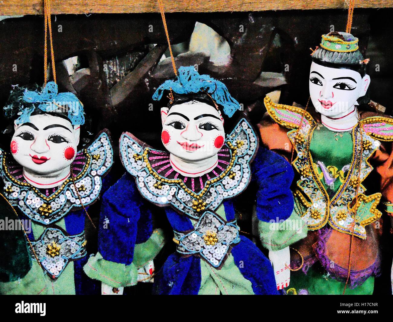 Burmese puppets hires stock photography and images Alamy