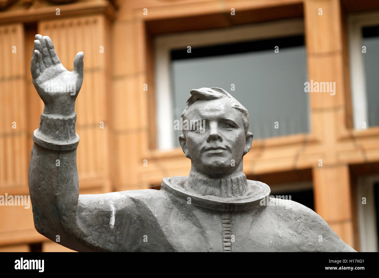 Greenwich Observatory The Statue of Yuri Gagarin in Greenwich, London