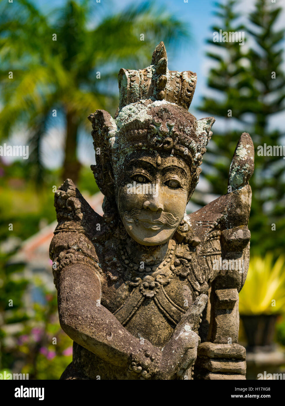 Statue at the Tirtagangga Water Garden Bali, Indonesia Stock Photo Alamy